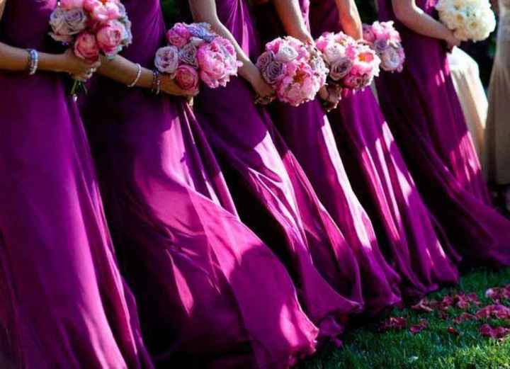 Inspiración para damas de honor. - 3
