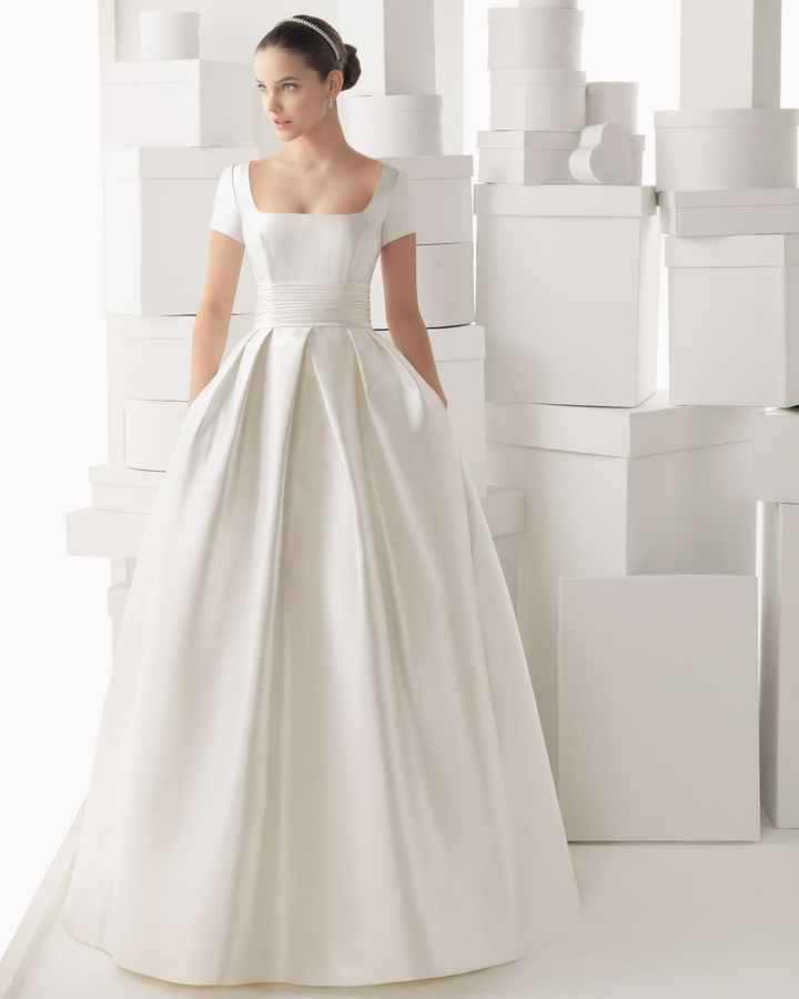 Vestidos de escote cuadrado