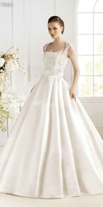 Vestidos de escote cuadrado