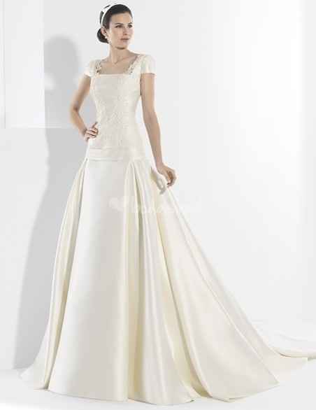 Vestidos de escote cuadrado
