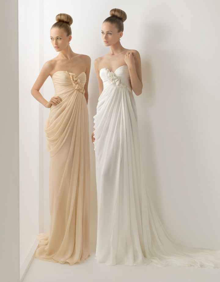 Vestido novia estilo griego