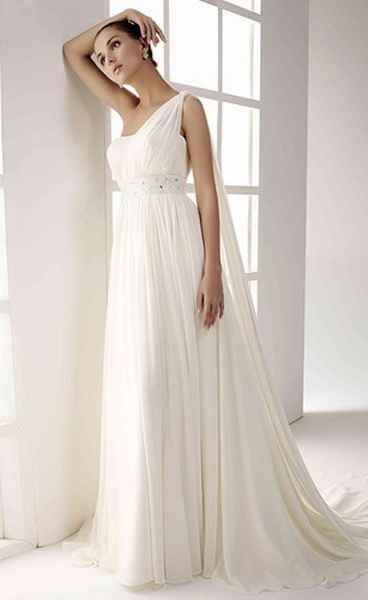 Vestido novia estilo griego