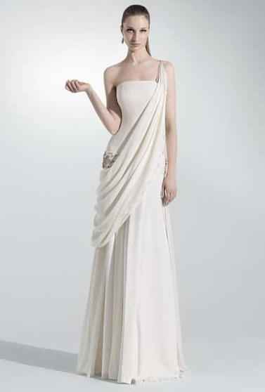 Vestido novia estilo griego