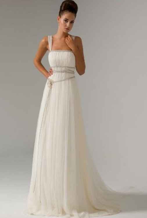 Vestido novia estilo griego