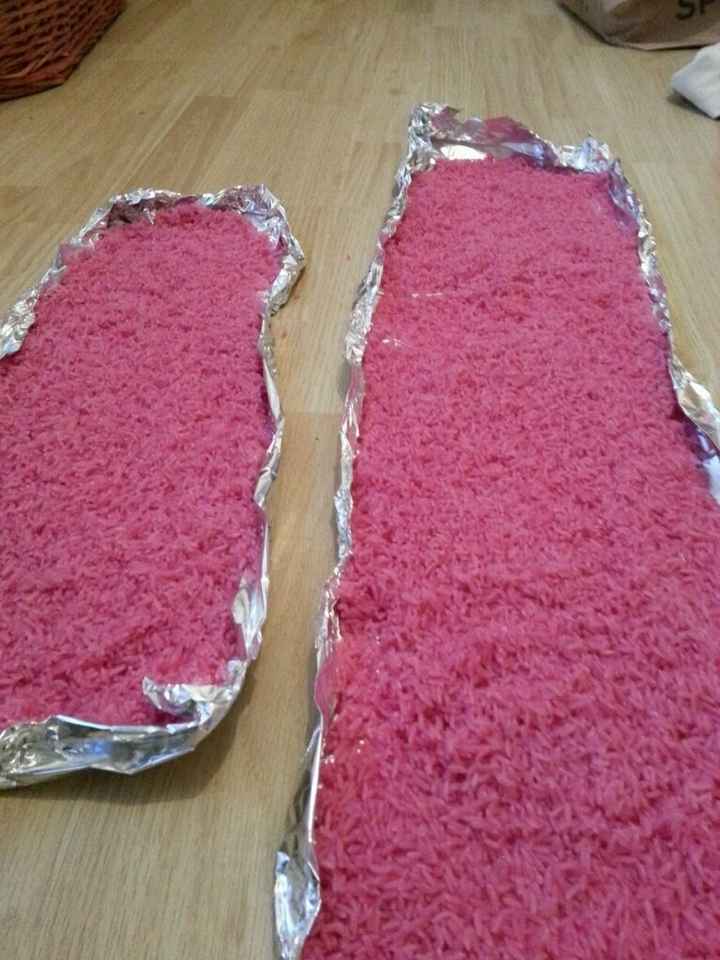 Empezamos a teñir arroz - 3