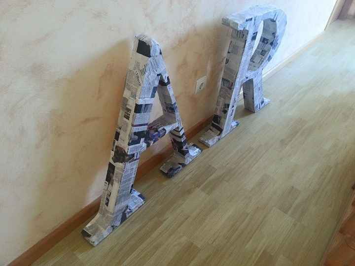 Letras gigantes
