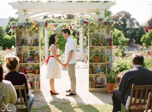 Ideas para boda con temática de libros