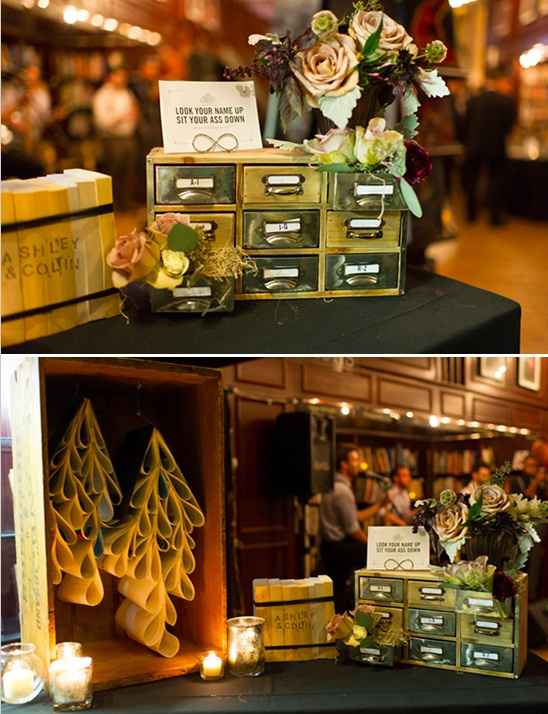 Ideas para boda con temática de libros