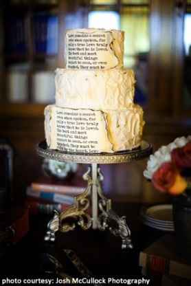 Ideas para boda con temática de libros