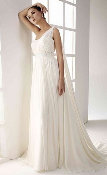 Vestido novia estilo griego