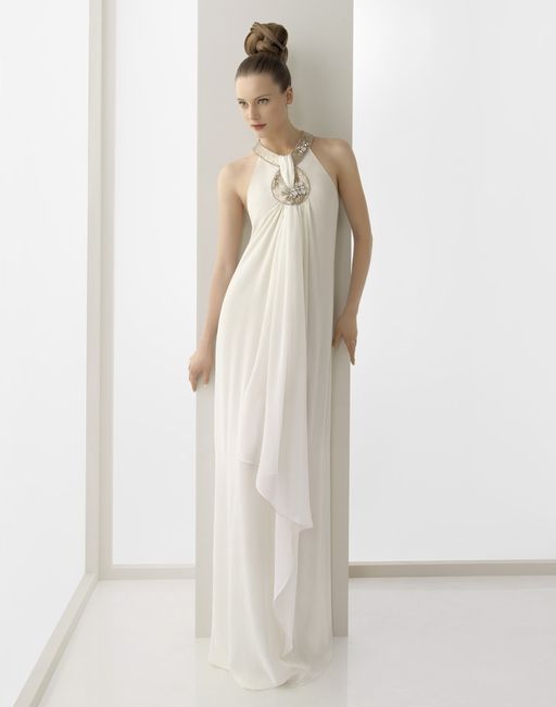 Vestido novia estilo griego