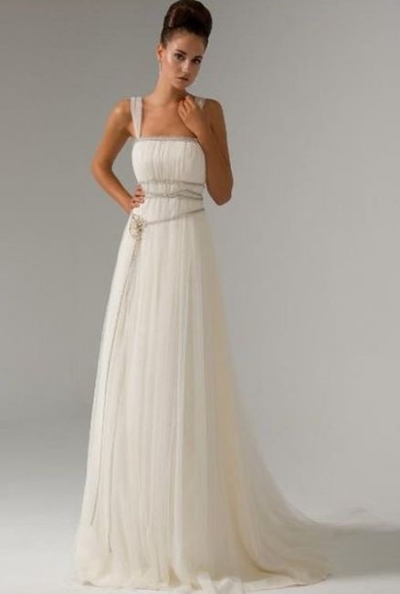 Vestido novia estilo griego