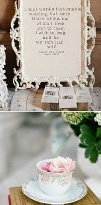 Ideas para boda con temática de libros