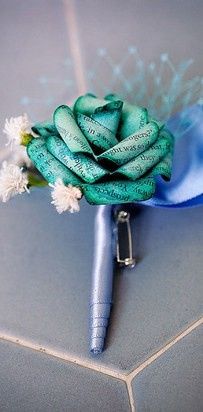 Ideas para boda con temática de libros