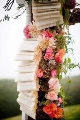 Ideas para boda con temática de libros
