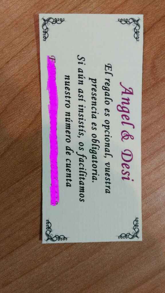 Nuestras invitaciones. - 5