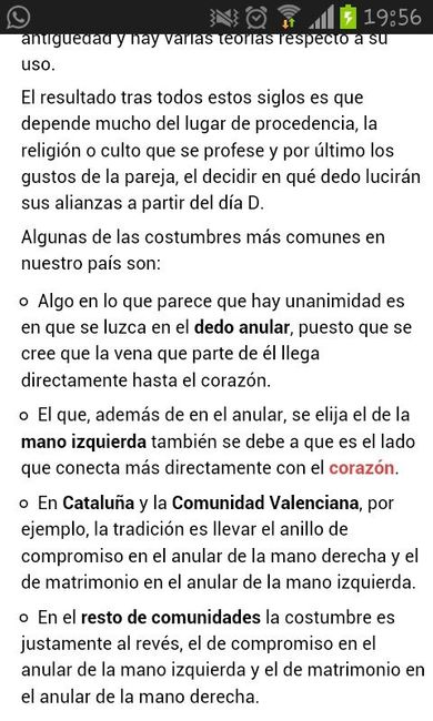 Anillo de pedida ¿en qué mano? - 1