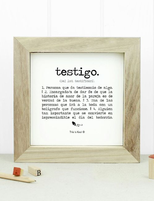  Detalles para decir que van a ser los testigos - 1