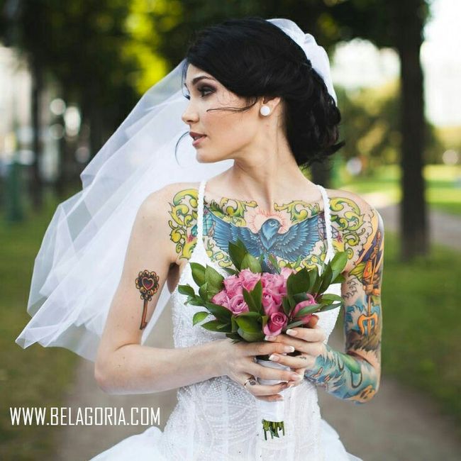 Novias tatuadas!!! - 2