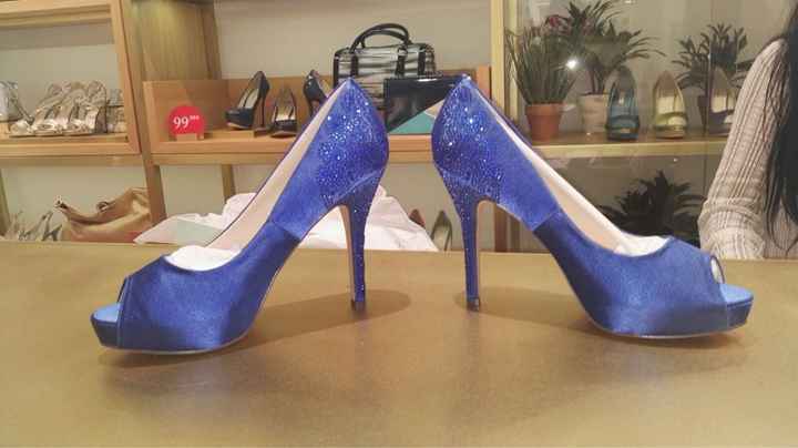Zapatos de color para la novia - 1