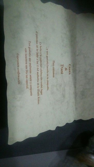 Mis invitaciones - 2