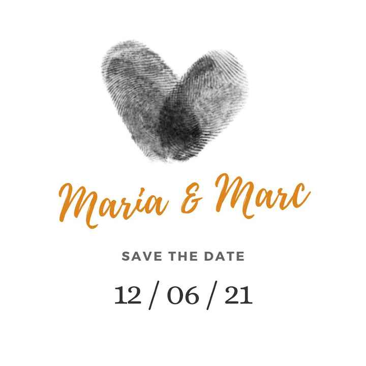 Save the date - 1