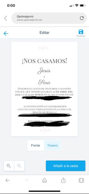 Sos! Erros en las invitaciones😭 - 2