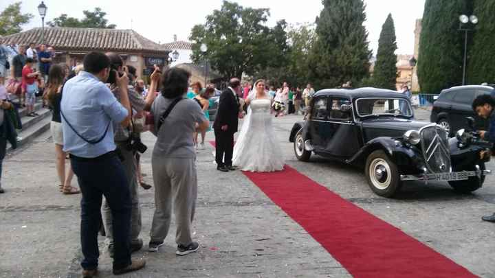 LLegada a la Iglesia