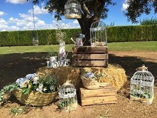 Opinión decoración rústica boda al aire libre. - 7