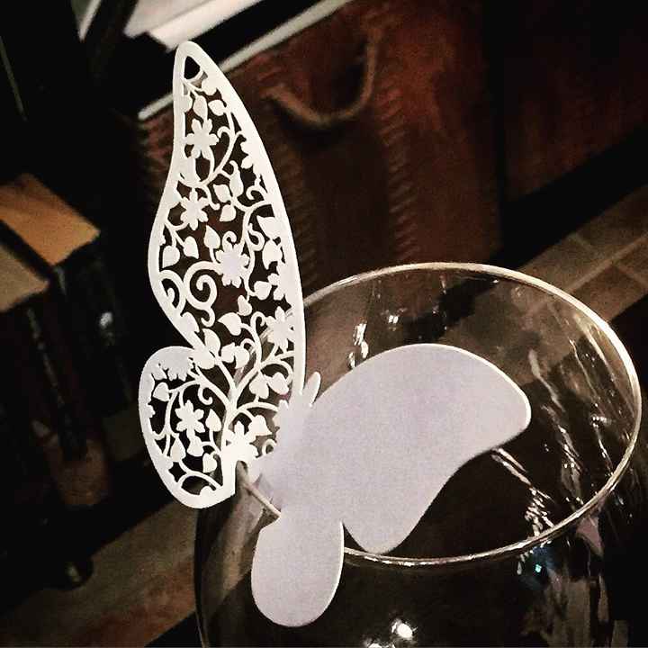 Mariposa para copas - 1