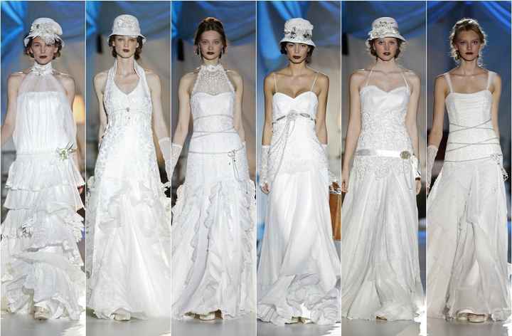 Novias de inspiración "charlestone" - 2