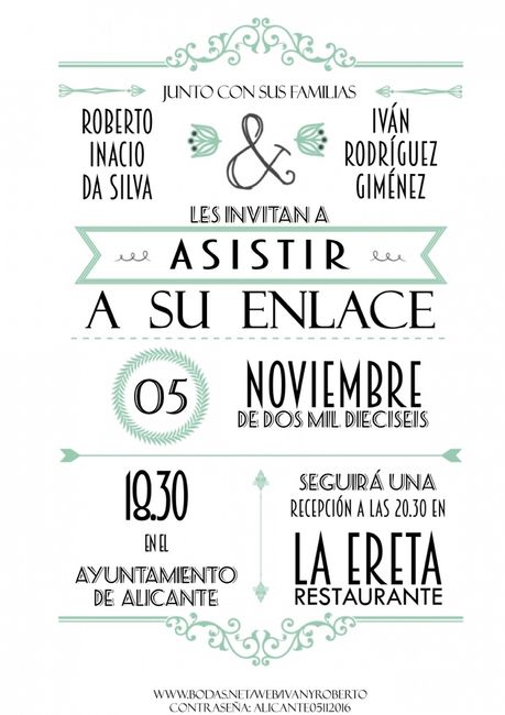 Plantillas invitaciones - 1