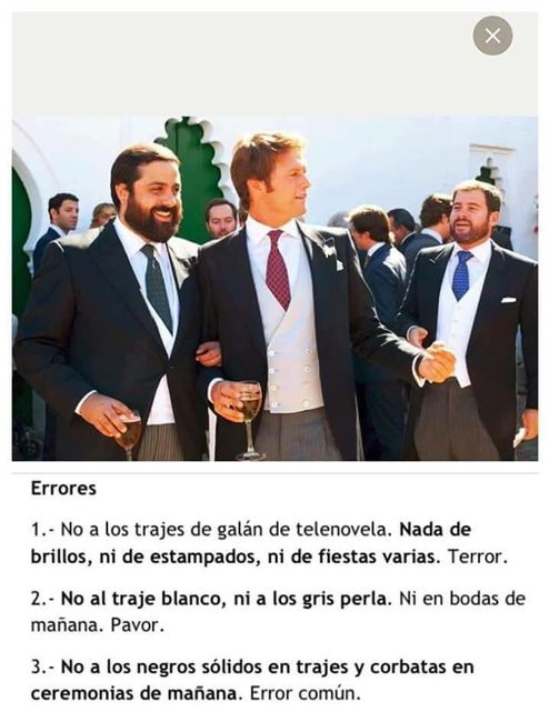 Protocolo vestimenta en hombres - 7