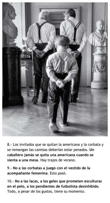 Protocolo vestimenta en hombres - 10