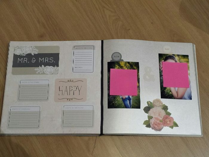 Album de firmas elaborado a mano - 2