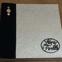 Album de firmas elaborado a mano - 1