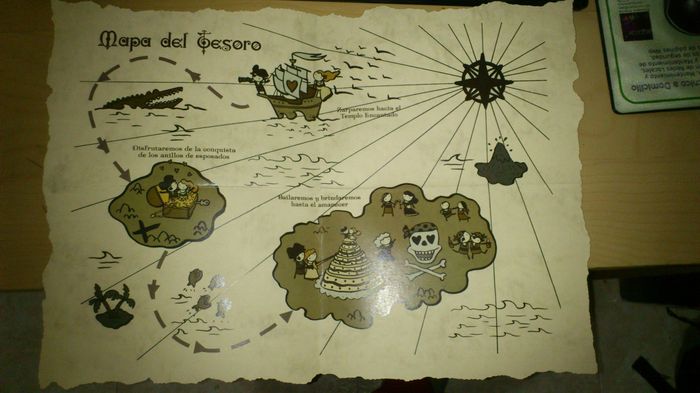 Nuestra invitación desplegada