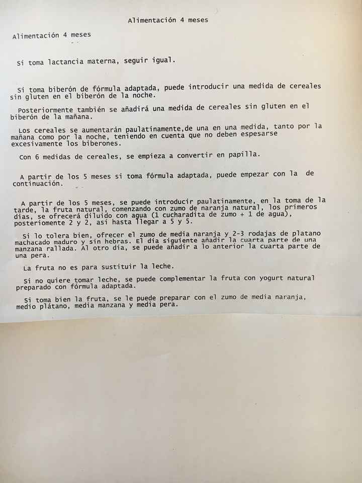 Inicio Alimentación Complementaria 1