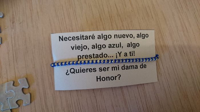Petición damas de honor - 2