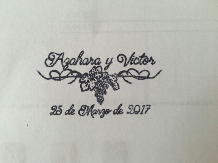 Recomendación de sellos. - 1