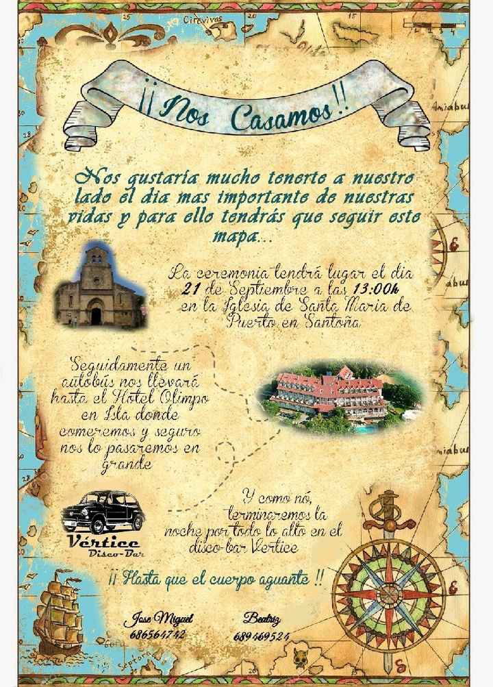 Invitaciones hechas por mi!! Que ilusión!!! - 1