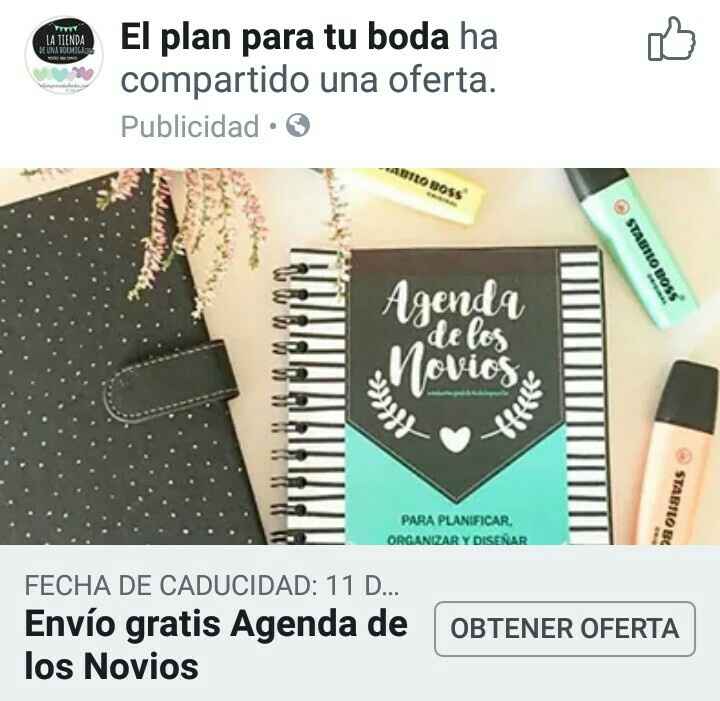  Agenda para los novios - 1
