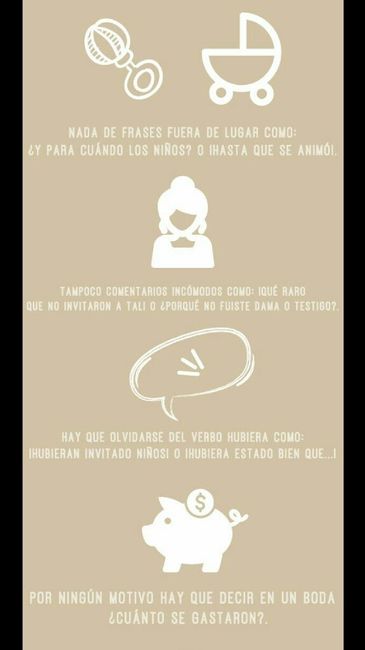 10 cosas que no se deben decir en una boda - 3