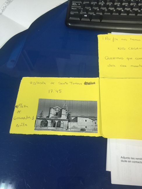 Invitaciónes hechas a mano!! - 3