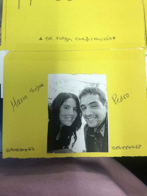 Invitaciónes hechas a mano!! - 5