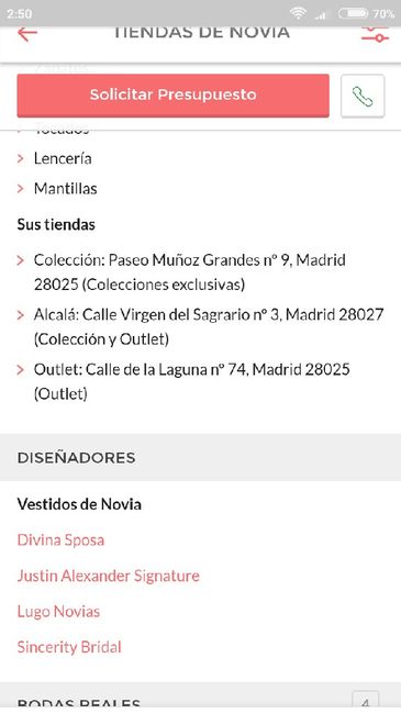  Vestidos novia Sincerity ¿madrid? - 1
