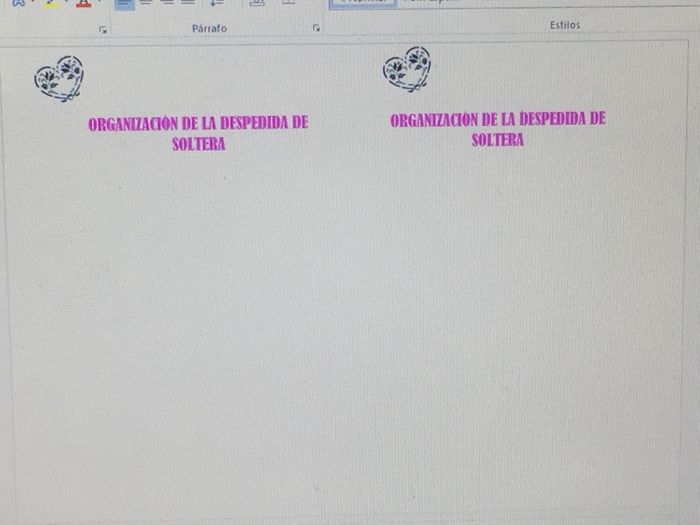Agenda para mis damas de honor - 2
