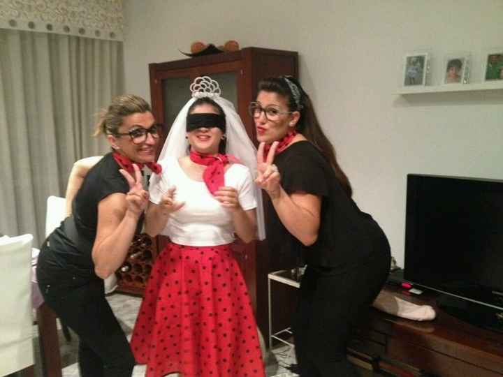 Mi despedida!!años 50! - 1