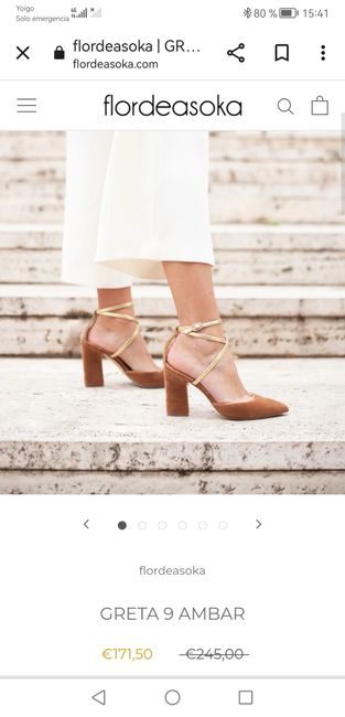 Zapatos de Novia de menos 200€ 1