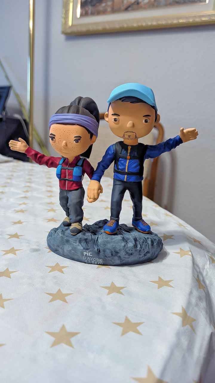 Muñecos personalizados tarta 2